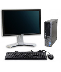 DELL Optiplex 7010 SFF "A"+ 22"Monitor+Kláv.a myška Intel®Quad Core™i5-3470@3.6GHz|8GB RAM|120GB SSD|DVD-ROM|Windows 10/11 PRO